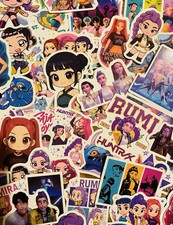Kpop Hunters Stickers 55 PVC Vinyl Waterproof Decals New In Packet