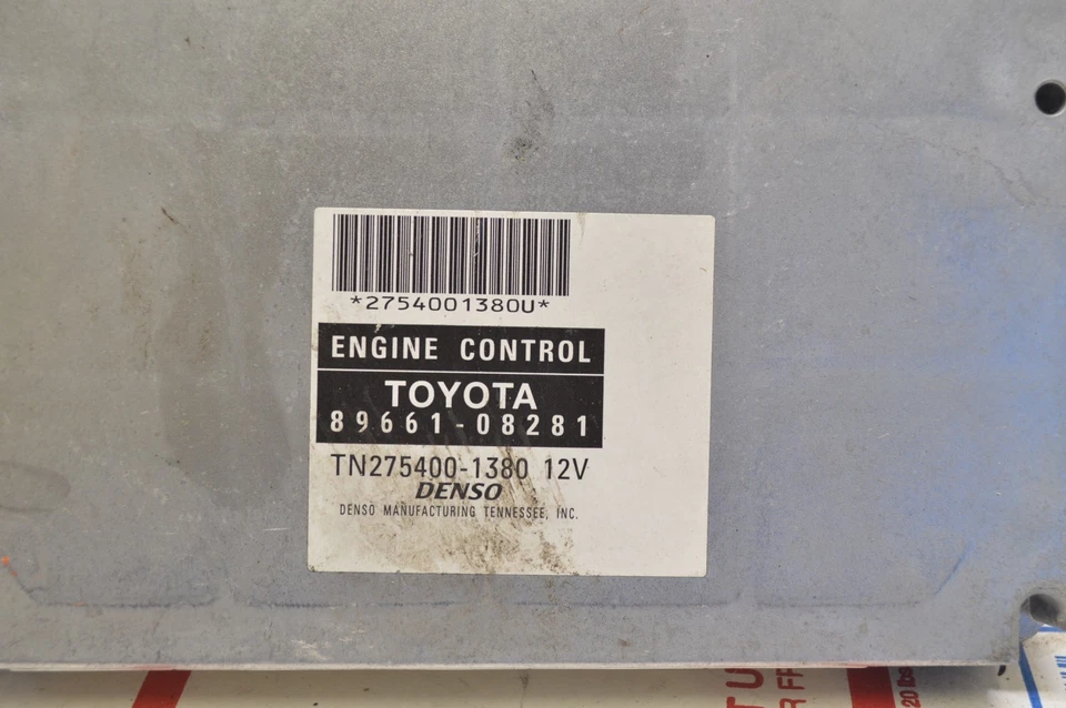 2007-2010 Toyota Sienna 89661-08281 Engine Control Module Unit Ecm I71 043 - Image 3 of 4