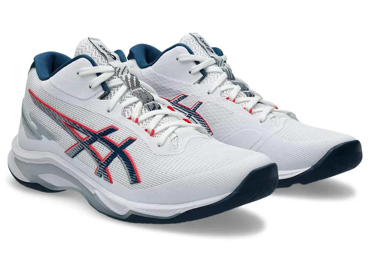 Asics Netburner Ballistic FF MT 4 White Mako Blue for sale | eBay