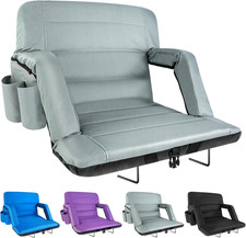 Stadium Seats with Back Support Wide, Exclusive Bleacher Chairs with Back and Cu
