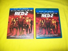 RED 2 BLURAY WITH SLIPCOVER BRUCE WILLIS JOHN MALKOVICH HELEN MIRREN