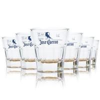 6X Jose Cuervo Schnapsglas 2Cl Shotglas Stamper Kurze GläSer Set Tequilaglas