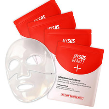 4Er-Pack Bio-Kollagen-Masken    4 × 40 G Hyd...