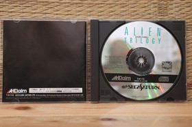 Alien Trilogy Sega Saturn SS Japan Very Good Condition!