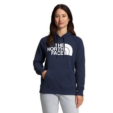 The North Face Half Dome Pullover Hoodie Sweatshirt Navy Blue Womens Size Large