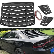 Rear and Side Window Louvers Fit for Dodge Charger 2011-2021 GT Lambo Style
