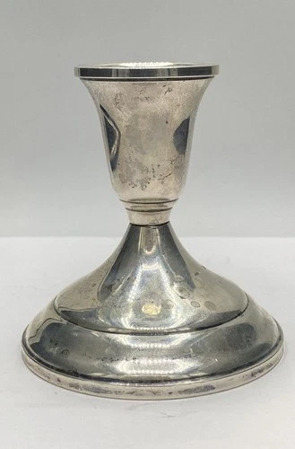 TOWLE 925 Sterling Silver 3 1/2" Candle Stick Holder 310.8g