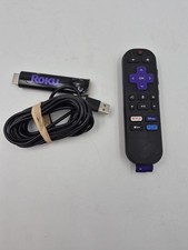 Roku Streaming Stick 3840X 1080p HD w/ Voice Remote USB Power Cabl MI1078007