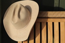 40x Beaver American Hat Company 7 1/4 Sand. 4” Brim 5.5” Crown Restored. 