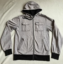 Element Hoodie Full Zip Men s Medium Brown Y2K Skater
