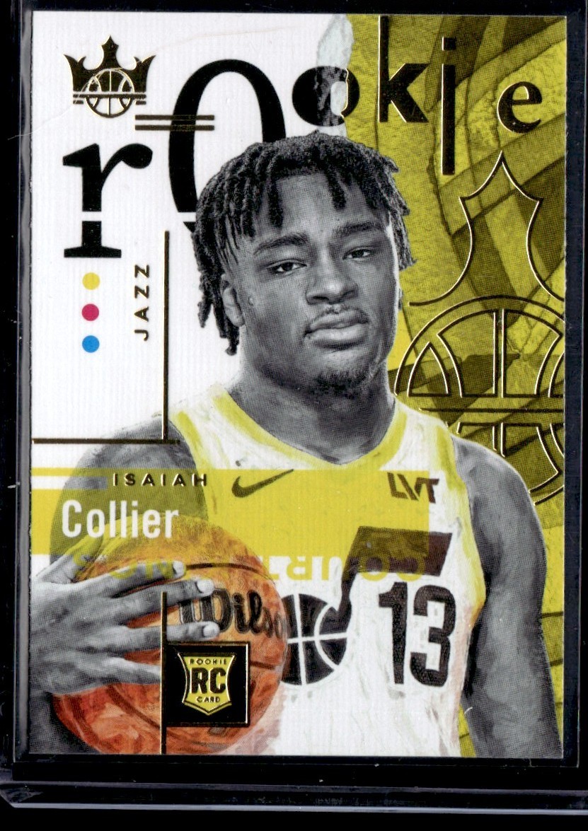 ISAIAH COLLIER 2024-25 PANINI COURT KINGS ROOKIE RC UTAH JAZZ #112