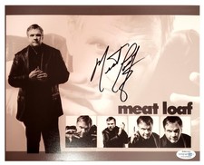 Meat Loaf Signed Autographed 8x10 Photo Exact Video Proof ACOA Witness ITP