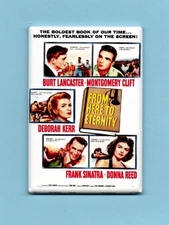 FROM HERE TO ETERNITY MOVIE POSTER *2X3 FRIDGE MAGNET* FRANK SINATRA DONNA REED