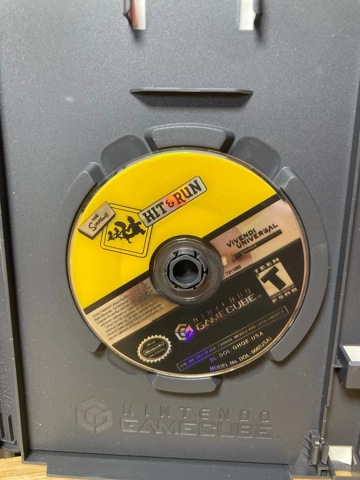 The Simpsons: Hit & Run (GameCube, 2003) No Manual Works - Image 2 of 4