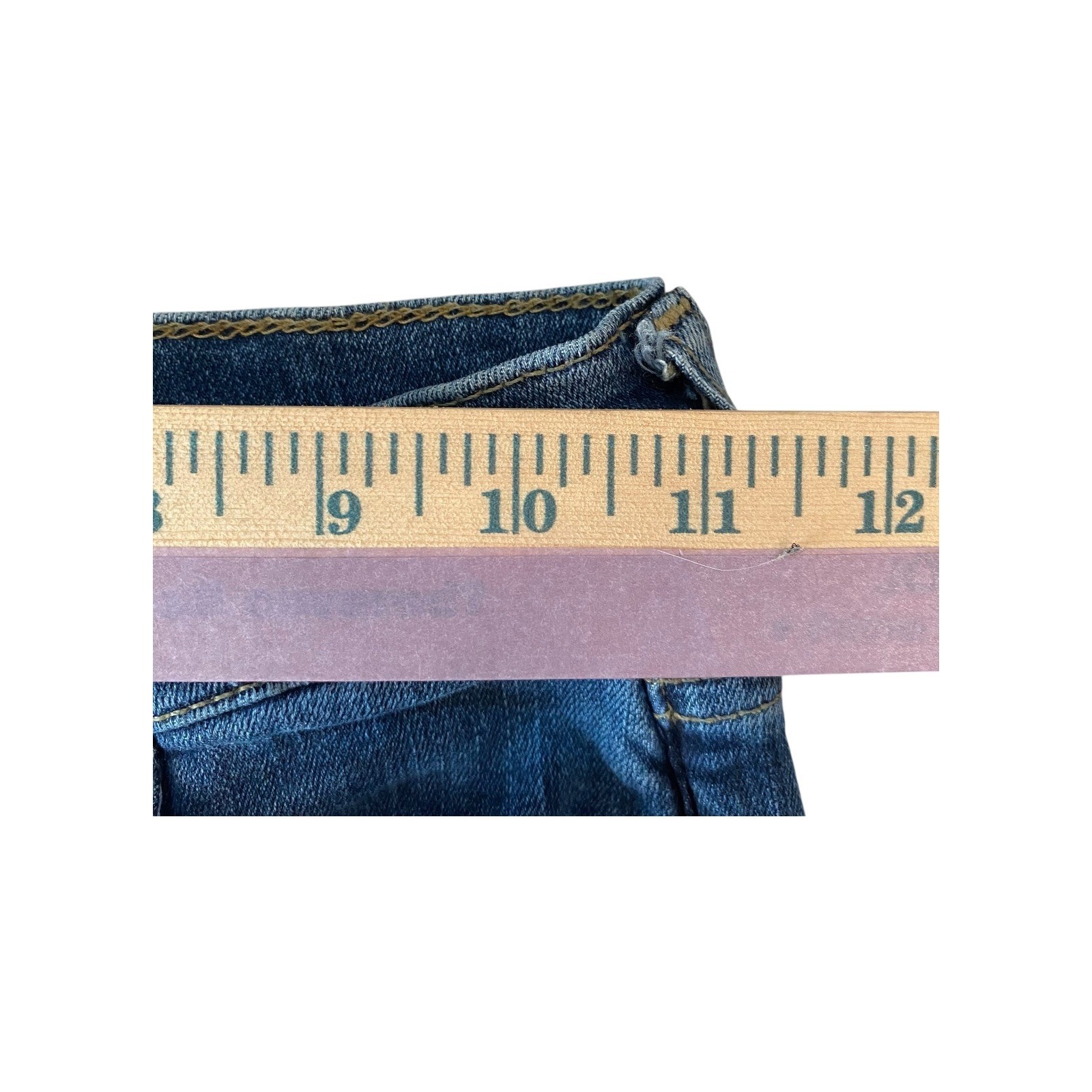 Free People Women's Distressed High Rise Skinny Jeans Size 25 Dark Wash Denim image 5