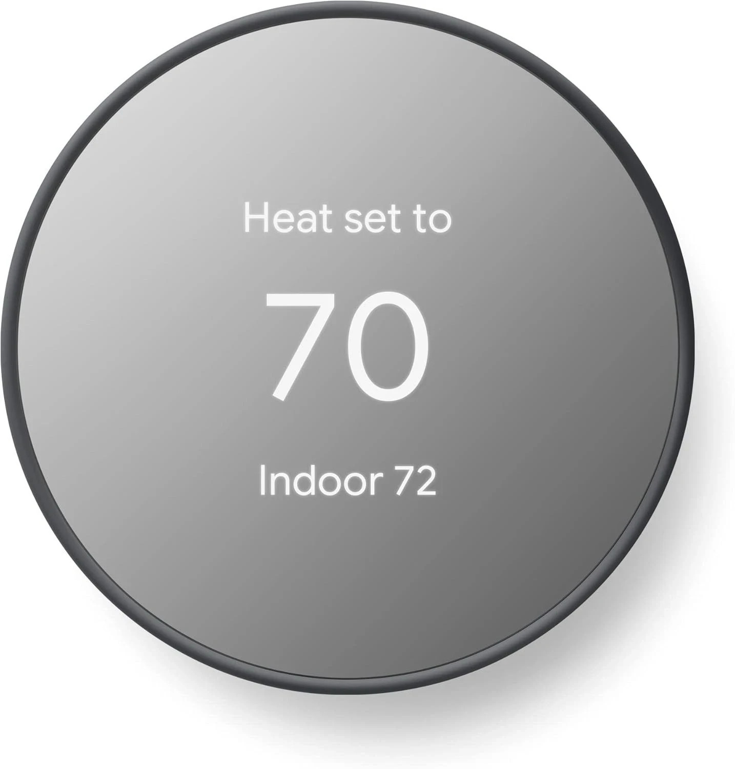 Google Nest G4CVZ Wi-Fi Programmable Thermostat Charcoal