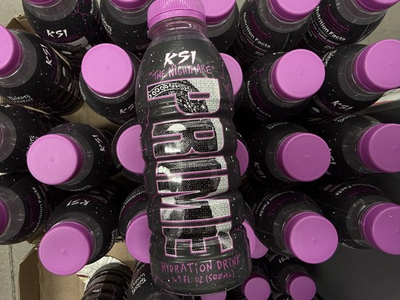#ad Sealed Prime Hydration New KSI The Nightmare Strawberry Cream 2025 Bottle Drink $10.00