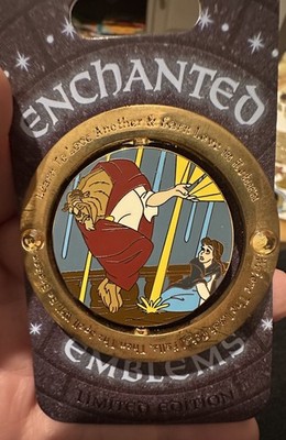 Disney Die Schöne und das Biest Verzauberte Embleme Limitiert Pin 3000