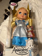 Disney Animators Collection Alice In Wonderland Doll In Original Box