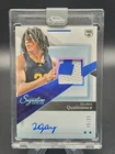 Jayden Quaintance 2025-26 Panini Signature Series Jersey Autographs Silver 9/25