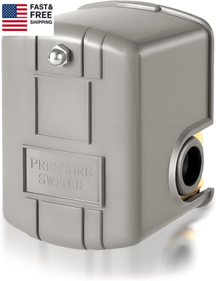#ad Pressure Switch for Well Pump 40 60 PSI Water Pressure Switch Adjustable Diffe $21.54