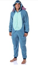 Disney Lilo Stitch Adult Unisex One Piece Body Suit Halloween Union Suit NEW