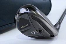 Taylormade Qi4D #4 Hybrid / 22 Degree / Stiff Flex KBS Reax White 75 Shaft