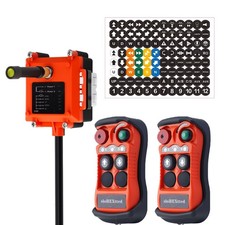 Industrial Wireless Crane Remote Control Kit FHSS IP65 200m Range Transmitter