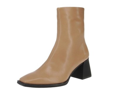 Vagabond Shoemakers Hedda Leather Bootie Beige EU 40 (US Women's 10) M