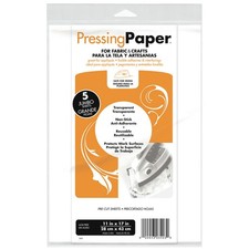 Thermoweb 3403 Pressing Paper For Fabric  Crafts 5/Pkg-11"X17" 4Pk 