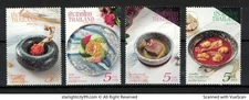THAILAND 2025 WORLD FOOD DAY 2ND SERIES COMP. SET OF 4 STAMPS IN MINT MNH UNUSED