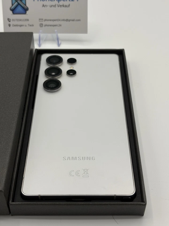 Samsung Galaxy S25 Ultra - 256GB - Whitesilver - Nur 25 Zyklen - NEUWERTIG ✅ - Bild 2 von 4