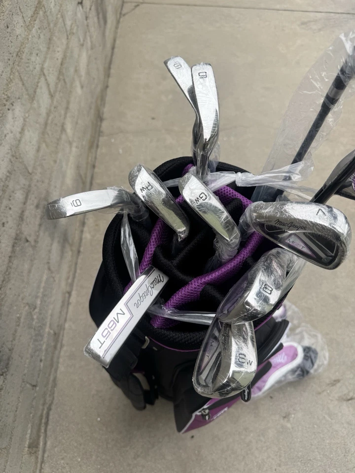 MacGregor M65T Golf Club Set Ladies Womens LEFT HANDED 12 piece Set w/ Bag NEW - Image 3 of 4