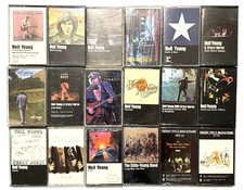 18 Neil Young Cassette Tapes Crazy Horse Stills Young Band CSNY