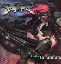Dragonforce Ultra Beatdown LP vinyl USA Roadrunner 2008 with inner sleeve