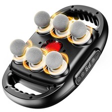 6-Head Massage Gun, Deep Tissue Back Massager with 9 Adjustable Intensities ...