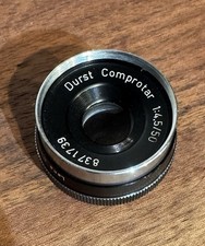 Durst Comprotar 50mm Darkroom Enlarger Lens-1:4,5/50