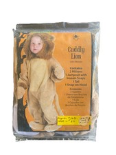 Infant Toddler Cuddly Lion Halloween Costume W/Hood Unisex infant 6-12 Months