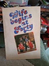 Wife Begins At Forty. Theatre Show Program 1985. Liza Goddard