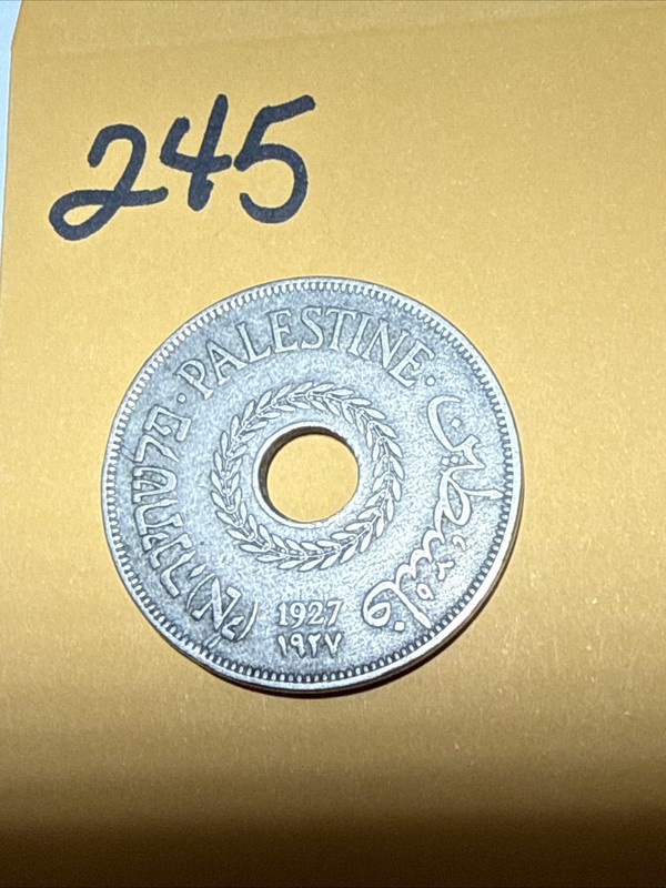 1927 PALESTINE - 20 MILS - Rare - World Coin