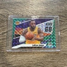 LeBron James [Red] #80 Prices | 2017 Panini Prizm Mosaic