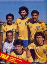 Camiseta Brasil mundial 1982 