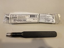 Cisco Dipole Antenna Black 2.4/5 Ghz, 4dBi AIR-ANT2524DW-R RP-TNC