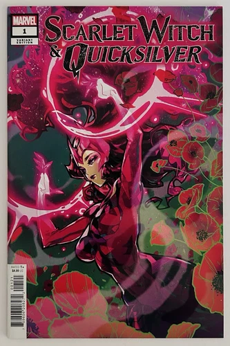 Scarlet Witch Quicksilver #1 Cvr B Besch Marvel Comics 2024 1st Print