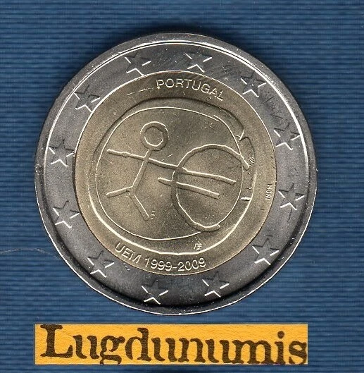 2 euro Commémo Portugal 2009 EMU UME Portugal - Photo 1/1