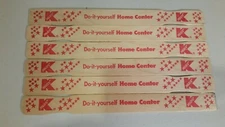 Vintage Kmart Home Center Paint Stick Lot of 6