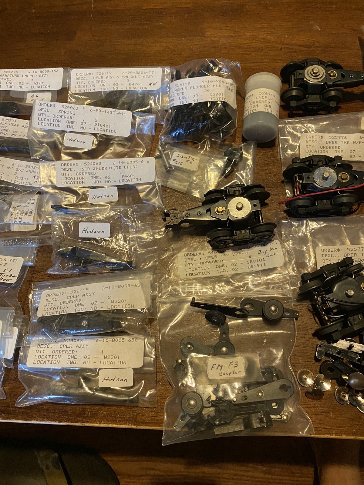 Lionel Train Truck Assemblies And Couplers Large Lot Of Train Parts eBay
