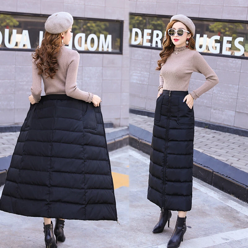 Full length 2025 quilted skirt