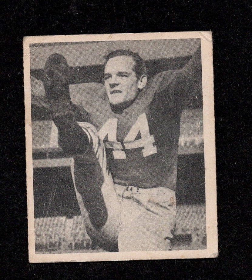 Frank Reagan 1948 Bowman VG Card #55 - New York Giants