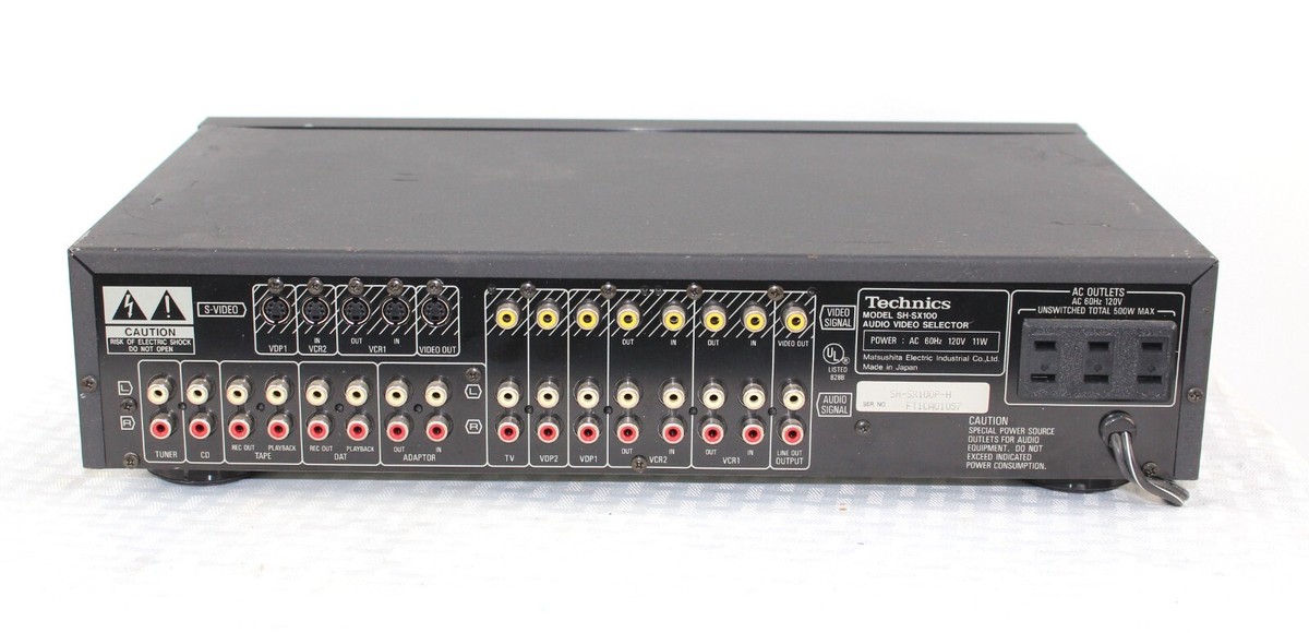 Technics SH-SX100 Audio Video Selector | eBay